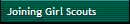 Joining Girl Scouts